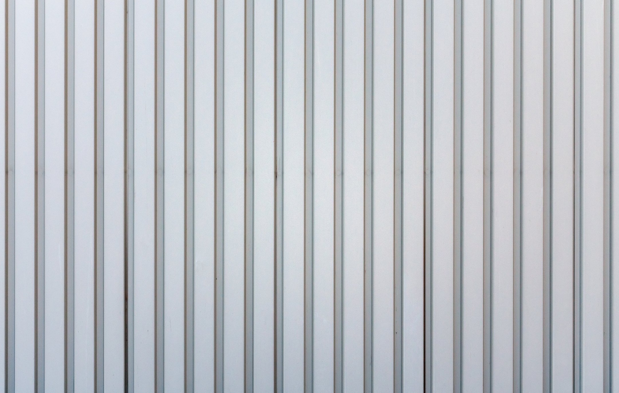 aluminum Facade. corrugated iron sheet or trapezoidal sheet metal